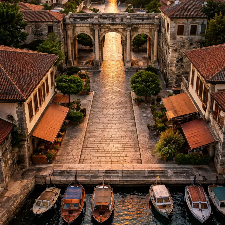Hadrian's Gate to the Old Harbor: A Walking Route Through 2,000 Years of Antalya